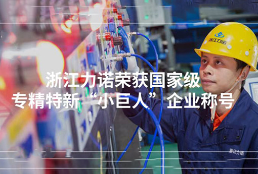 喜報 | 浙江力諾榮獲「國家級專精特新“小巨人”企業稱號」！